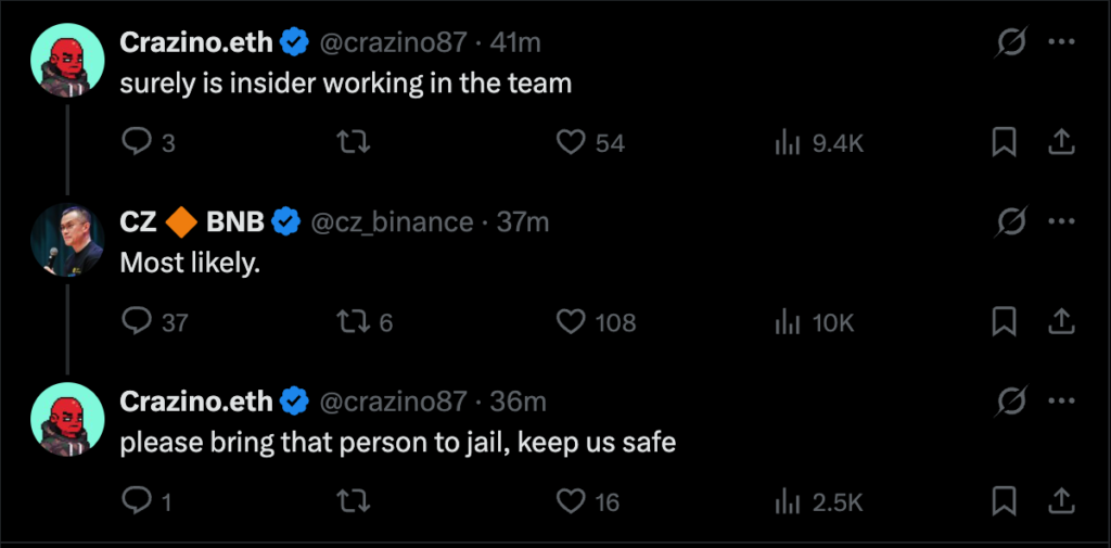 CZ: Trust Wallet wallet will compensate users for asset losses, theft amount reaches 7 million US dollars